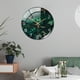 thumbnail image 4 of Reloj de pared marmoleado Perfecl 30 cm Color oscuro Reloj de pared de la sala de estar, 4 of 7