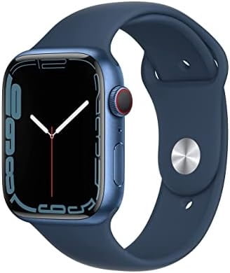 Apple Watch Series 7 45mm GPS Cellular Smart Watch, 18 Hours Battery Life, 1 Each