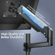 thumbnail image 4 of Soporte para Monitor WALI Negro Ajustable con Resorte de Gas para 13 a 32 Pulgadas, 4 of 9
