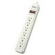 thumbnail image 1 of Supresor de Sobretensiones Tripp Lite TLP606 Protect It! 7 Tomacorrientes Cable de 1.83 m 790 joules Gabinete Gris Claro, 1 of 1
