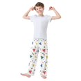thumbnail image 2 of FORMRS Boys Pajama Pants with Pockets Size 13-14Y Kids Lounge Sleep Bottoms, Colorful Geometric, 2 of 8