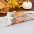 thumbnail image 6 of Thanksgiving Placemats Set of 6 Fall Place Mats Pumpkin Maple Leaves Table Mats Washable Non-Slip Heatproof Woven Placemats for Dining Table (17.7" X 11.8"), 6 of 6