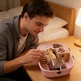 thumbnail image 4 of Portable Hamster Cage With Exercise Wheel And Hideout For Dwarf Gerbils Small Animal Habitat,A-31Cm, 4 of 9