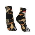 thumbnail image 4 of Bingfone Various Mushrooms Design Patterned Men'S Women'S Casual Cotton Socks, 4 of 9