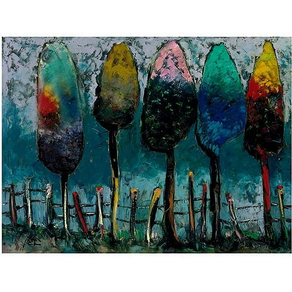 Trademark Fine Art "Azul Cielo" Canvas Art by Boyer