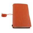 thumbnail image 3 of DOLITY Carnet en Cuir Artificiel Orange Portable pour Dessin, Journal, 3 of 9