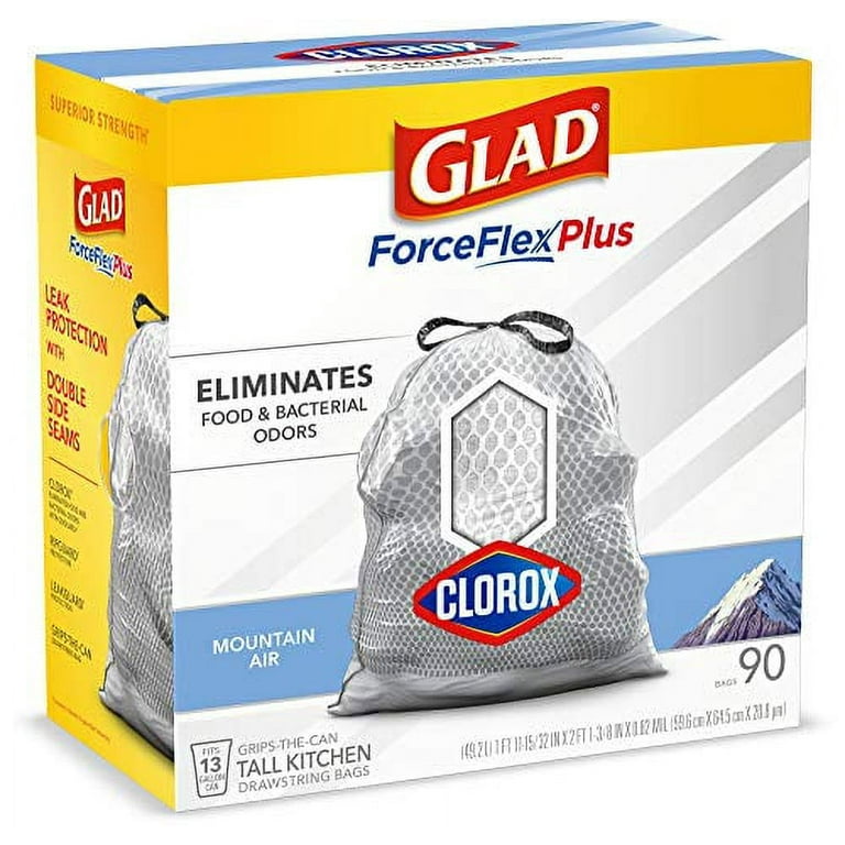 CloroxPro™ Glad® ForceFlex 13 Gal. Tall Trash Bag - 100 ct. Box