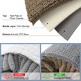 thumbnail image 4 of Smiry Bathroom Rugs Sets 2 Piece, Soft Absorbent Chenille Bath Rug Set, Non Slip Machine Washable Shaggy Bath Mats for Tub, Shower, and Floor (30x20+24x16, Camel), 4 of 6