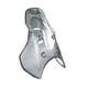 thumbnail image 2 of Parabrisas de motocicleta Parabrisas de alta fácil instalación Deflector de viento de motocicleta Gris, 2 of 9