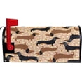 thumbnail image 2 of Dachshund Dog Magnetic Magnetic Mailbox Cover Standard Size for Garden Yard Outdoor Decorations-18 x 20.8", 2 of 5