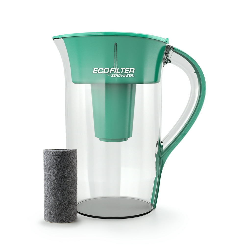 EcoFilter ReadyPour® 10 Cup Water Pitcher developed by ZeroWater