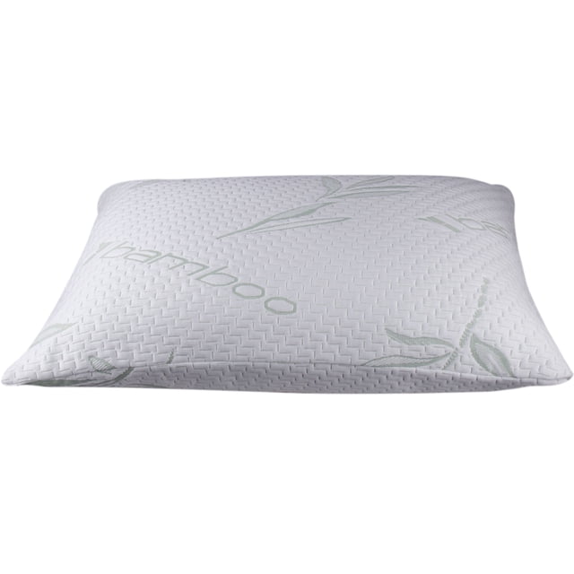 Memory Foam Allergy-Free Hypoallergenic Cover Comfort Cooling Bamboo Pillow - (Standard/Queen, Single)
