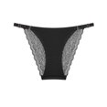 thumbnail image 5 of Gibobby Pantys para Mujer Ropa interior sexy para mujer Bragas de bikini de cuerda ajustable sin Bragas de corte de encaje(Negro， S), 5 of 5