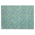 thumbnail image 2 of Addison Rugs Chantille Indoor/Outdoor Transitional Diamonds Aloe Washable Rectangle Rug, 1'8" x 2'6", 2 of 6
