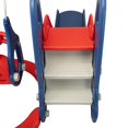 thumbnail image 2 of CIPACHO 3-in-1 Kids Slide and Swing Set with Basketball Hoop, HDPE Red, Indoor Outdoor Use, 2 of 8