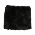 thumbnail image 5 of DHFJKG Womens Skirts Fluffly Mini Pencil Skirt Solid Color Fuzzy Slim Fit Bodycon Dance Party Wear Club Soft Retro Skirt, 5 of 9