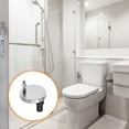 thumbnail image 6 of 2Pcs Toilet Seat Hinge Fixings, Quick Release Top Fix Nuts Screws Hole Fittings, Expanding Rubber Screw Toilet Seat Hinge Replacement with 55mm Base, 6 of 6
