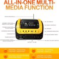 thumbnail image 3 of DEBGFS Solar Generator Portable with Solar Panel Solar Power Generators Portable Power Station with Bulb Rechargeable Power Supply,Yellow, 3 of 10