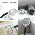thumbnail image 2 of Strong Cat Litter Scoop with Reinforced Comfort Handle Metal Poop Sifter Pet Shovel Sifting, 2 of 11
