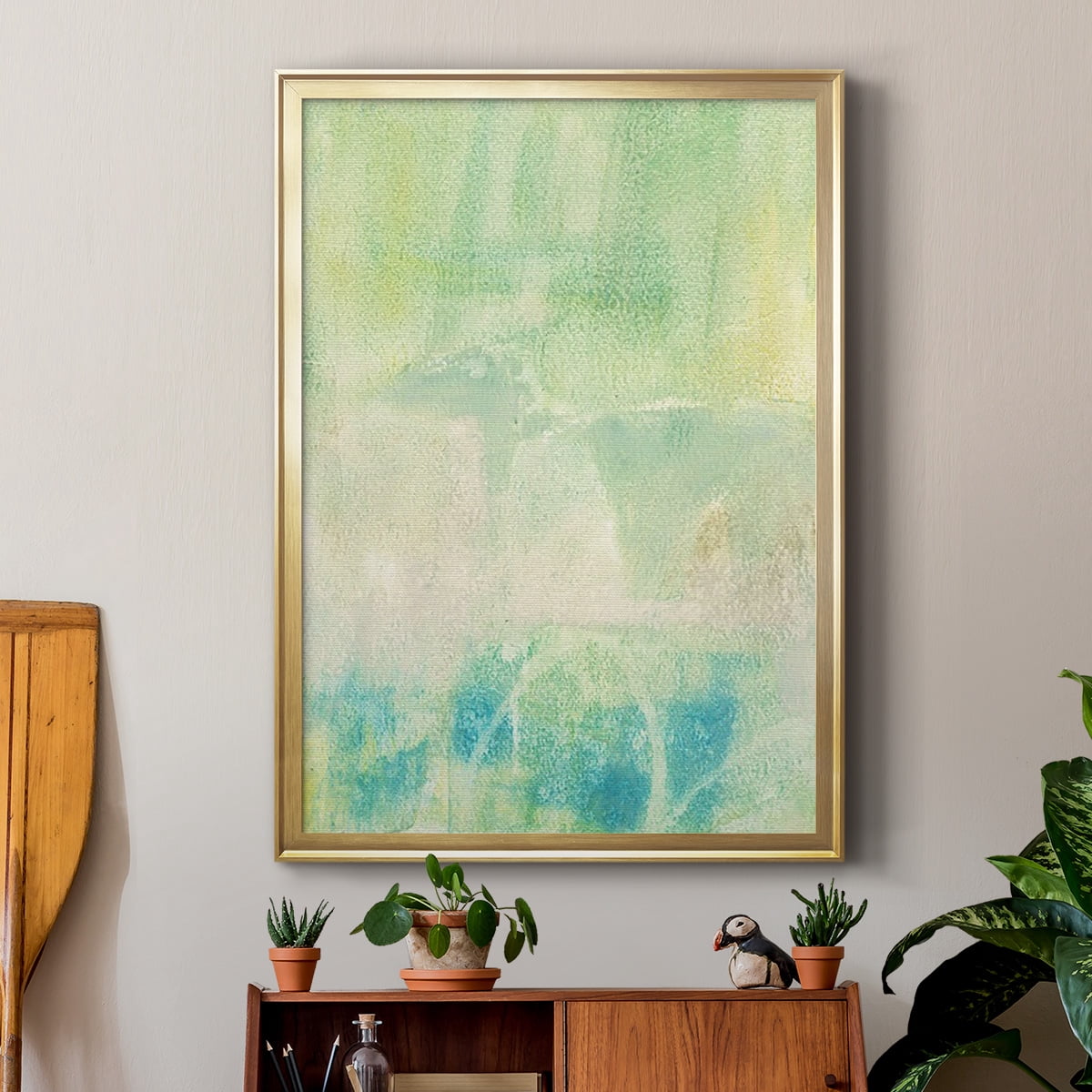 Serus I Premium Framed Print, in Gold, Black, or Silver - Ready to Hang