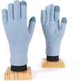 thumbnail image 3 of Women Winter Warm Knit Touchscreen Gloves Cold Weather with Thermal Fleece Lined Riding non slip gloves, 3 of 5