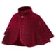 thumbnail image 4 of Capa de chal rojo para niña Vestido de primavera para niña Vestido a juego Vestido de banquete de terciopelo dorado, 4 of 5