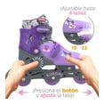 thumbnail image 3 of Patines Apache 2 en 1 Kuromi Tallas 19-22 Ajustables, 3 of 4