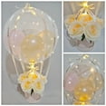 thumbnail image 2 of Balloon Rose Bouquet Luminous Balloon Rose Bouquet Birthday Party Arrangement Decoration with LED Lights, 2 of 11