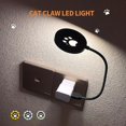 thumbnail image 2 of Smart Voice Control USB Night Light for Bedside,3 Level Dimmable 3 Colors Changing Eye Protection Portable LED Table Reading Lamp, 2 of 5
