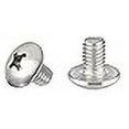 thumbnail image 2 of MroMax 15 Pcs M4 x 6mm Vis de Machine Phillips pour Tête de Tiroir d'Armoire Poignée de Traction, Acier Inoxydable 304 18-8, Entièrement Fileté, Vis de Tête Croix Gris Argent Métrique, 2 of 4
