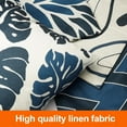thumbnail image 5 of Pillow Covers 4pcs Throw Pillow Cover 18x18 Inches Decorative Pillows Floral Couch Pillow Covers for Living Room Couch Bed Sofa, 5 of 6