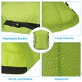 thumbnail image 3 of Unique Bargains Compression Stuff Sack, M Size Waterproof Sleeping Bag Storage Sack for Backpacking, Yellow Green, 3 of 7