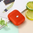 thumbnail image 2 of NIFFPD Apple AirPods Case, Soft Silicone Shock-Proof Case Cover for Airpods 2&1 Support Wireless Charging Red, 2 of 3