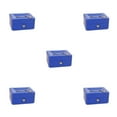 thumbnail image 1 of Baohd Boîte de Rangement Durable 1/2/3/5 pour Gestion d'Argent Sécurisée Petite Boîte à Argent Bleue 5 Pcs, 1 of 6