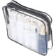 thumbnail image 5 of Rewera - Bolsas de viaje grandes transparentes de 3 piezas para artículos de tocador, bolsas de maquillaje y cosméticos de plástico transparente impermeables, bolsas de almacenamiento y organizadores, 5 of 7