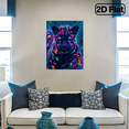 thumbnail image 2 of 500pcs Colorful Glow-in-the-Dark Leopard Pattern Home Decor Large Size Adult Puzzle Game Creative Educational Fun Family Interaction Perfect Gift Bright Colors Unique Puzzle Hobby Challenge Birt, 2 of 9