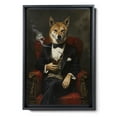 thumbnail image 2 of Hudo Canaan Painting Gentleman Style on Canvas, Canaan Vintage Costume Style Animals Posters For Home Decorations, Living Room, Bathroom Decor, 2 of 5