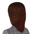thumbnail image 6 of Elasticated Sturdy Heavy Duty Traditional Slumber Hair Net Brown, 6 of 7