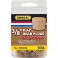 thumbnail image 2 of General Tools 3/8 In. Hardwood Flat Head Plug (50-Count) 315038, 2 of 2