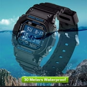SANDA 329 Digital Watch Men Waterproof Diving LED Men's Watch Sport Mens Watches Top Brand Military relogio masculino Saat