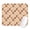 Poodle Sweater Heart, variant on 20x22.5cm Mouse Pad, Non-Slip Waterproof Rubber Base, Smooth Precise Desk Mat,Dog Paw Checkerboard Brown White Pattern