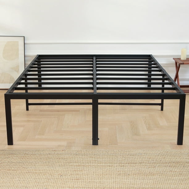 Lusimo Queen Bed Frame Heavy Duty AntiSlip Support Metal Platform Bed