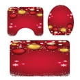 thumbnail image 3 of DOLITY Xmas Bathroom Set Toilet Lid Cover Style02, 3 of 9