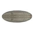 thumbnail image 4 of Round Covers for Home Elastic Edged Flannel Backed Fitted Table Covers Tablecloths - Wood Grain Pattern - Fits to 47'' Diameter (1.2m) E, 4 of 7