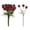 purple, variant on Dandelion Indoor Bouquet for Courtyard and Doorstep Silicone Floral Corkscrew Arrangement for Home Enhancement 5PCS,9.85 in,Yellow