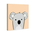 thumbnail image 2 of Runway Avenue Animals Wall Art Canvas Prints 'Koala' Zoo and Wild Animals - Gray, Orange, 2 of 5