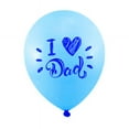 thumbnail image 6 of Happy Father's Day Balloon Set,12inch Father's Day Latex Balloon, I Love Dad, Best Dad Ever Balloon (Dark Blue-10pcs,12INCH), 6 of 6