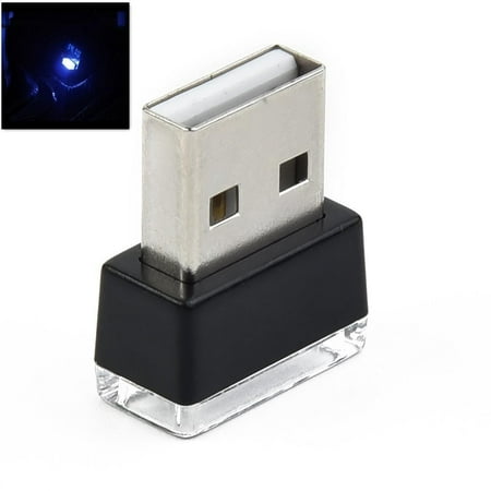 

1Pc USB LED Car Interior Lamp Neon Atmosphere Ambient Light Bulb Accessories