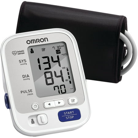 Omron 5 Series Upper Arm Blood Pressure Monitor with Cuff, Standard & Large Arms (Model (Best Bp Monitor India 2019)
