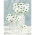 thumbnail image 2 of Jacobs, Cindy 12x14 White Modern Wood Framed Museum Art Print Titled - Poppin Florals, 2 of 4